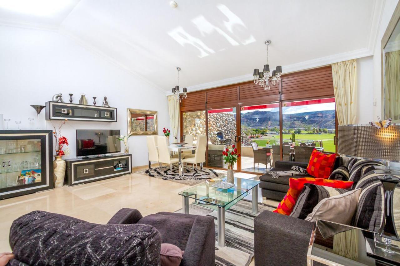 Casa Holmston, Duplex Villa With Hot Tub In Anfi Tauro Topaz Mogán エクステリア 写真