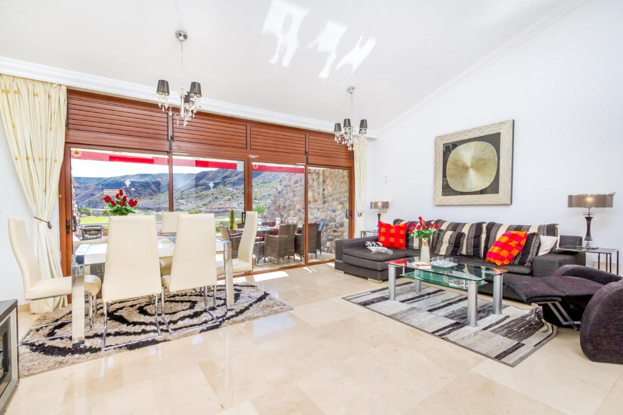 Casa Holmston, Duplex Villa With Hot Tub In Anfi Tauro Topaz Mogán エクステリア 写真