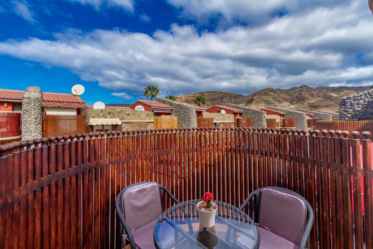 Casa Holmston, Duplex Villa With Hot Tub In Anfi Tauro Topaz Mogán エクステリア 写真