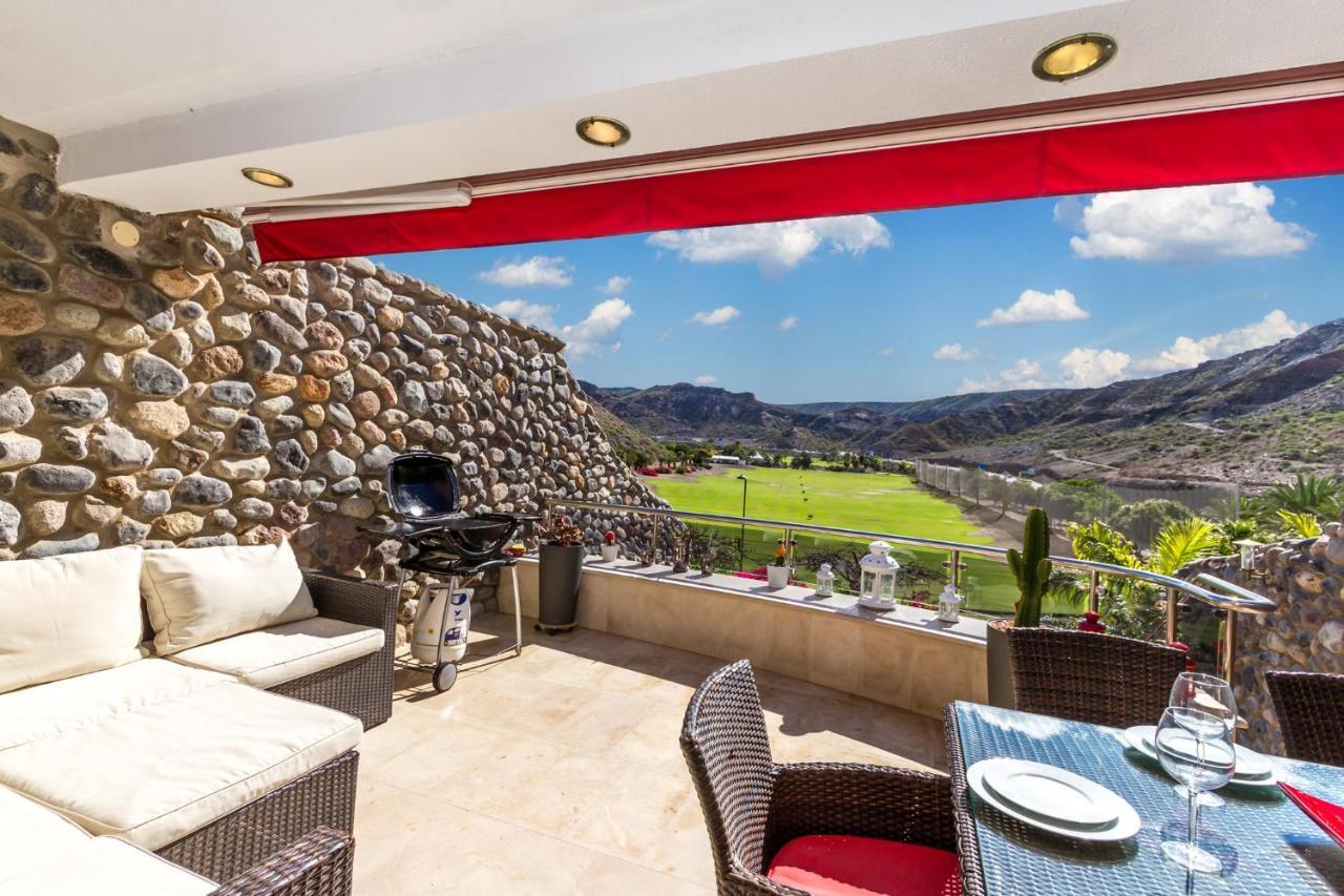 Casa Holmston, Duplex Villa With Hot Tub In Anfi Tauro Topaz Mogán エクステリア 写真